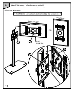 Предварительный просмотр 14 страницы B-Tech Mountlogic BT8505/B Installation Manual & Parts List