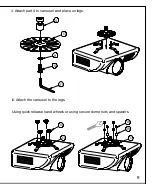 Предварительный просмотр 9 страницы B-Tech Mountlogic Range BT-883/W Installation Manual & Parts List