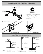 Предварительный просмотр 10 страницы B-Tech mountlogic range BT7510 Installation Manual & Parts List