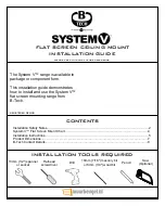 B-Tech SYSTEM V BT5811 Installation Manual предпросмотр