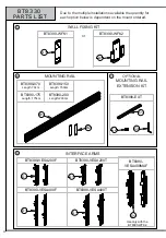 Предварительный просмотр 4 страницы B-Tech System X BT8330 Installation Manual & Parts List