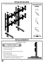 Предварительный просмотр 6 страницы B-Tech System X BT8370-3X3-BB Installation Manual