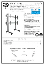 Предварительный просмотр 1 страницы B-Tech System X BT8371-2X2 Installation Manual