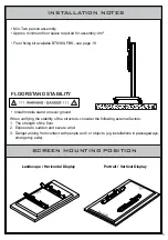 Предварительный просмотр 5 страницы B-Tech System X BT8371-2X2 Installation Manual