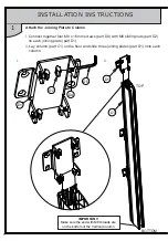 Предварительный просмотр 8 страницы B-Tech System X BT8371-3X3-60 Installation Manual & Parts List