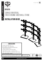 Предварительный просмотр 1 страницы B-Tech SYSTEM X BT8376 Installation Manual