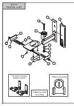 Preview for 4 page of B-Tech Ultragrip Pro BT77/W Installation Manual & Parts List