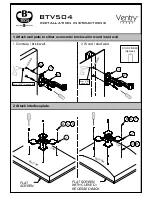 Preview for 2 page of B-Tech Ventry BTV504 Installation Manual & Parts List