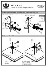 Предварительный просмотр 2 страницы B-Tech Ventury BTV114 Installation Manual & Parts List