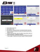 Предварительный просмотр 11 страницы B-TEK Scales DD1010 Manual