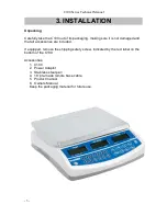 Preview for 6 page of B-TEK Scales WorldWEIGH C100 Series Technical Manual