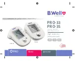 B.Well PRO-33 Instructions For Use Manual preview