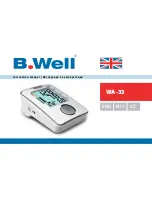 B.Well WA-33 Instruction Manual предпросмотр