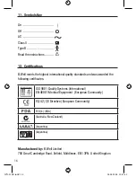 Предварительный просмотр 17 страницы B.Well WN-114 K Instruction Manual