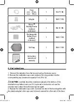 Preview for 7 page of B.Well WN-119 U Instruction Manual