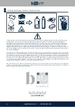 Preview for 8 page of b10 Vela Installation, Use And Maintenance Instructions
