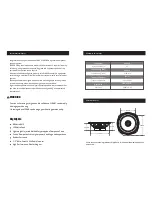 Preview for 6 page of B2 Audio BWF8 Owner'S Manual