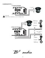 Предварительный просмотр 8 страницы B2 Audio Duo Owner'S Manual