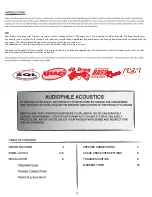 Предварительный просмотр 2 страницы B2 Audio RAGE 1200.2 User Manual