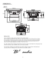 Preview for 4 page of B2 Audio REF 6.3 Owner'S Manual