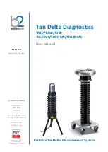 Предварительный просмотр 1 страницы b2 electronic TanDelta TD30 User Manual