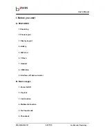 Preview for 4 page of b2WIN DB830 User Manual