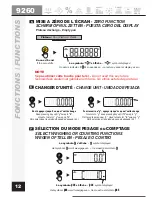 Preview for 12 page of B3C Serenite 9260 Operating Manual