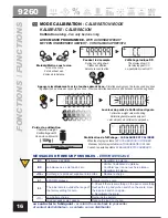 Preview for 16 page of B3C Serenite 9260 Operating Manual