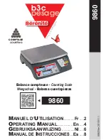 B3C Serenite 9860 Operating Manual preview