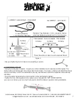 Preview for 7 page of b4Adventure Slackers Zipline SLA.513 Instructions And Safety Rules