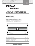 Предварительный просмотр 13 страницы B52 marine BMP 4004 Instruction Manual