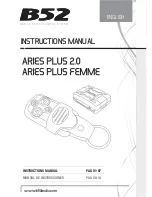 B52 Aries Plus 2.0 Instruction Manual preview