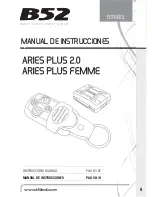 Предварительный просмотр 8 страницы B52 Aries Plus 2.0 Instruction Manual