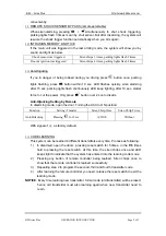 Preview for 3 page of B52 ARIES PLUS Operating Instructions Manual