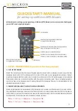 Baader Planetarium 10Micron HPS Series Quick Start Manual preview