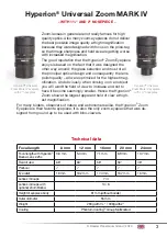 Preview for 3 page of Baader Planetarium HYPERION Universal Zoom MARK IV Instruction Manual