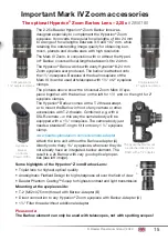 Preview for 15 page of Baader Planetarium HYPERION Universal Zoom MARK IV Instruction Manual