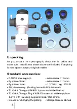 Preview for 4 page of Baader Planetarium MPE DADOS User Manual