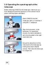 Preview for 34 page of Baader Planetarium MPE DADOS User Manual