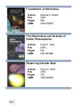 Preview for 50 page of Baader Planetarium MPE DADOS User Manual