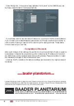 Preview for 8 page of Baader Planetarium OMS-Nano Instruction Manual And Use