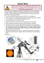 Preview for 3 page of Baader Planetarium SolarSpectrum RG18 Manual