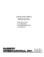 Preview for 1 page of BABBITT LS6000 Owner'S Manual