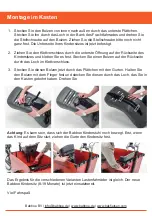 Предварительный просмотр 8 страницы Babboe Toddler Seat Instruction Manual