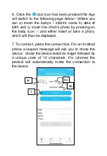 Предварительный просмотр 6 страницы BABI ANGEL MONITOR User Manual
