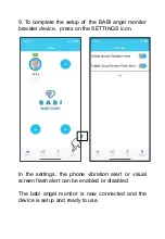 Предварительный просмотр 8 страницы BABI ANGEL MONITOR User Manual