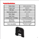 Preview for 3 page of BABI BSC1001 User Manual