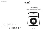 Bable HA-02 User Manual preview