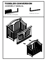 Предварительный просмотр 1 страницы Baby Appleseed TODDLER CONVERSION Assembly Manual