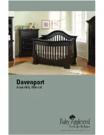 Предварительный просмотр 3 страницы Baby Applesseed Davenport Assembly Manual